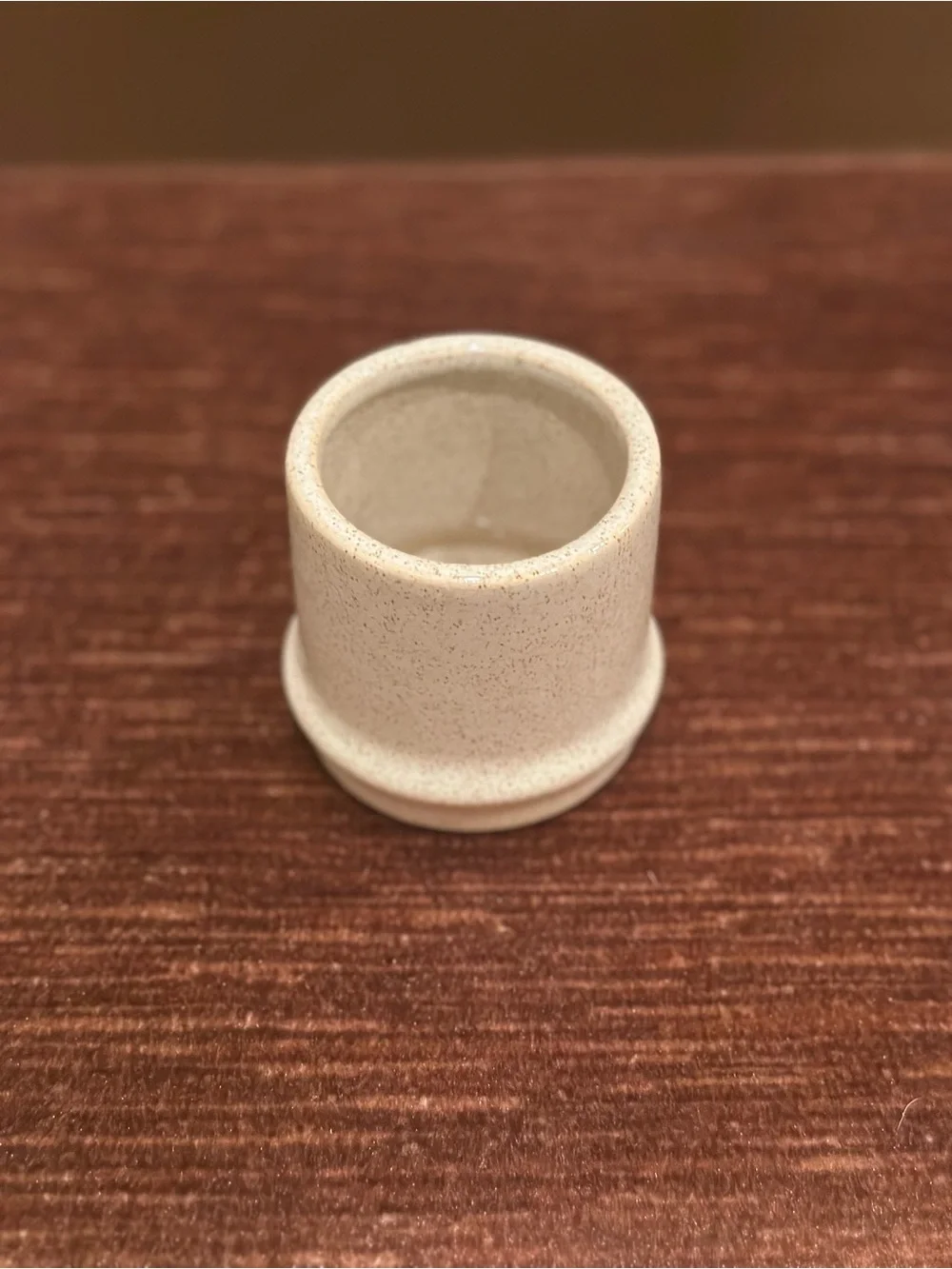 Speckled Cream Ceramic Accent Vase